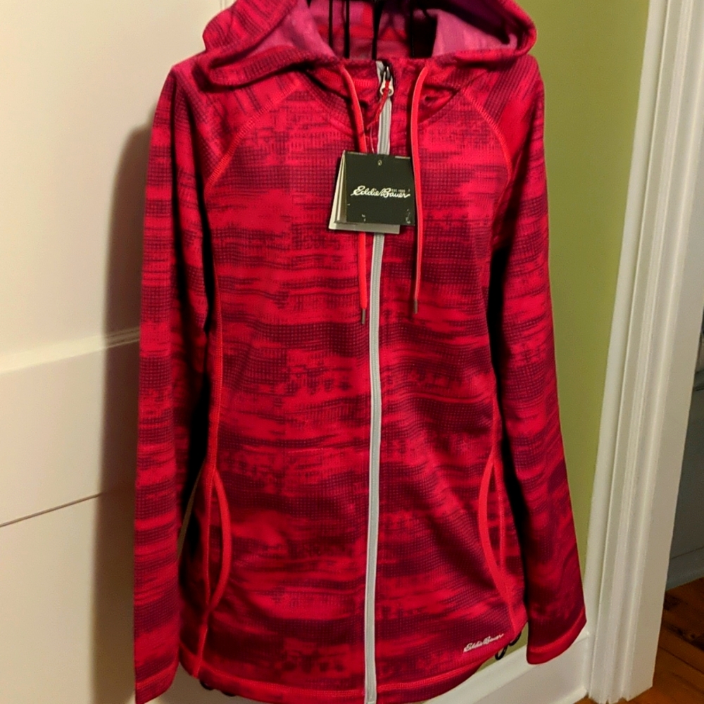 NWT zip front sport hoodie